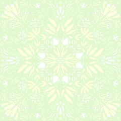 Beautiful Repeated Seamless Pattern in Soft Pastel Color. Can be use for fabric, cards, background, wallpaper, decoration and others. 