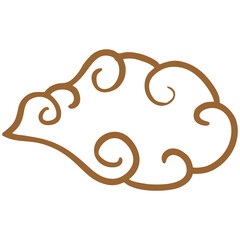 Traditional chinese cloud