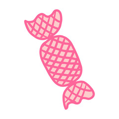 candy wrapper Icon Halloween