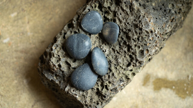 제주 돌 현무암