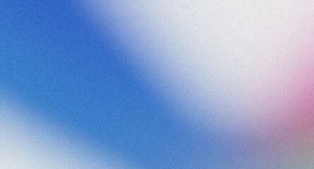 Pastel color gradient background grainy blue red white retro summer noise texture effect wide banner header backdrop design