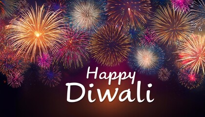 Diwali Poster Design. Indian Festival of Lights with Diya Lamp