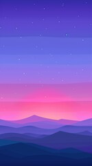 Fototapeta premium Purple & Pink Sky