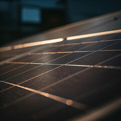 solar panels on roof. rooftop solar panel. solar renewable green energy installation on rooftop.