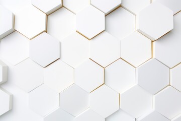 Naklejka premium Futuristic geometric organic pattern background wallpaper with copy space