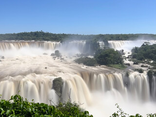 Fototapeta premium イグアスの滝 ブラジル側