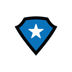 Emblem icon logo design template isolated illustration