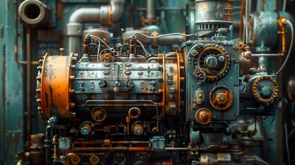 Steampunk Machine: A Detailed Look at Industrial Design