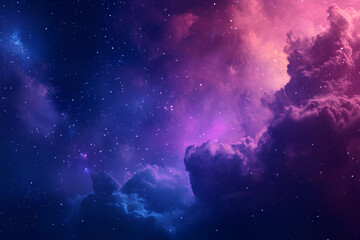 Obraz premium Background abstract galaxy light with star and cloud