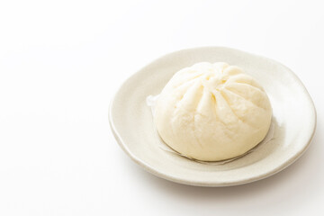 白背景に中華まん