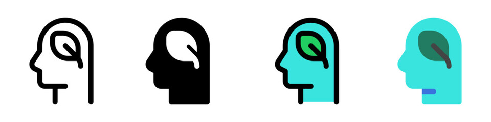 Editable go green, eco friendly, mindset vector icon. Environment, ecology, eco-friendly. Part of a big icon set family. Perfect for web and app interfaces, presentations, infographics, etc