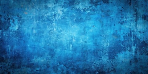 Obraz premium Blue abstract grunge background with distressed texture and smudges , grunge, abstract, blue, background, texture, distressed