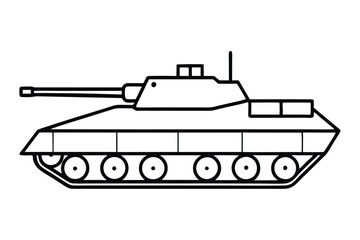 American m2 m3 Bradley fighting vehicle | with Transparent Background - Versatile Clipart