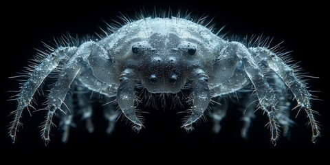 Obraz premium Stunning 3D Render of Dust Mite in Photorealistic Detail