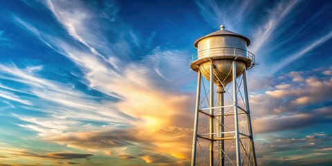 Beautiful background picture of water transmitter, water, transmitter, technology, communication, background, waves
