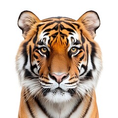 Fototapeta premium Stunning Macro Portrait of a Majestic Sumatran Tiger