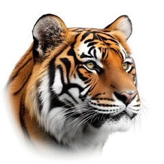 Obraz premium Stunning Portrait of a Majestic Sumatran Tiger in Pristine Detail