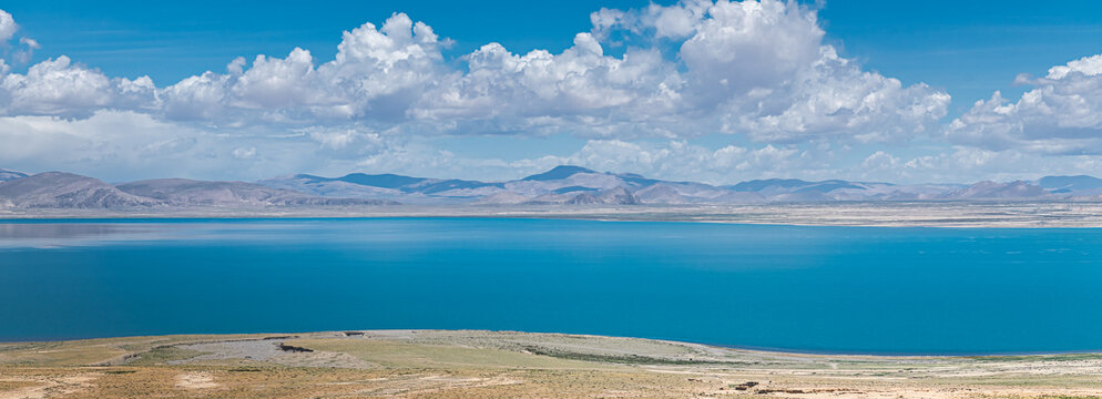 Lake Manasarovar in Western Tibet.