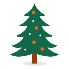  Christmas Tree Vector Illustration