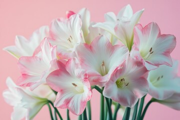 Fototapeta premium Pink and White Flower Arrangement