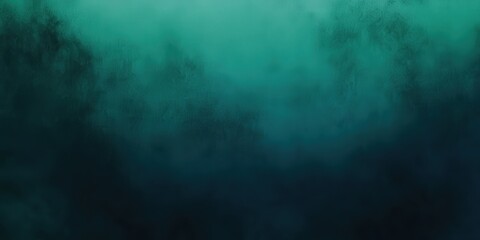 Obraz premium Dark Green Gradient Background with Blurred Effect