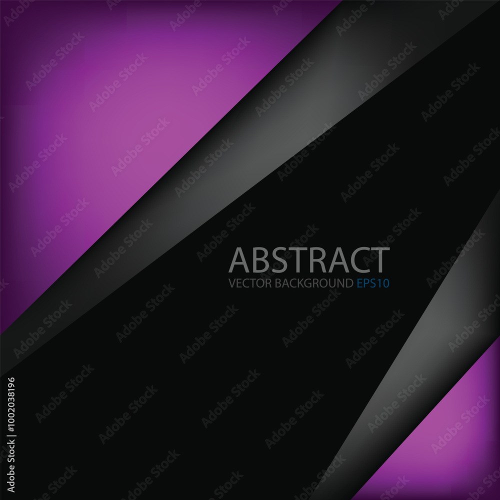 Poster graphic geometric triangle overlap vector layer background for text and message design