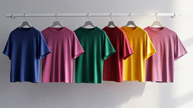 blue, pink, green, red, yellow, and maroon