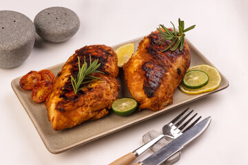 Grilled Chicken Breast, Chicken Steak.
