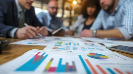 Team Collaboration on Graphs and Charts in Office