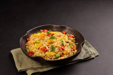 Hawaiian Fried Rice or Pineapple Fried Rice.