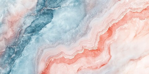 Fototapeta premium Abstract marble pattern on a close-up surface at the grainy background of marble floors.