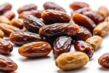 close up of dried dates