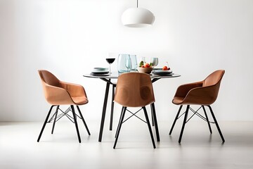 room interior with table