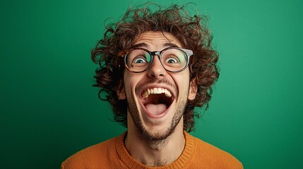 The studio bursts with exaggerated expressions and playful poses, making it an ideal setting for capturing humorous moments in high-quality photos.