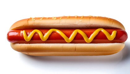 Hot Dog with Ketchup and Mustard