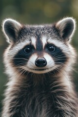 Obraz premium Raccoon portrait