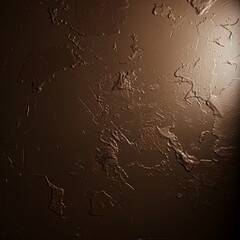 A brown leather background with a grunge texture, featuring an aged and gritty appearance. This vintage, dirty, and rough surface emulates the look of old paper or worn concrete