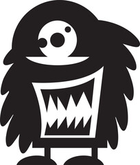 Funny Monster Character