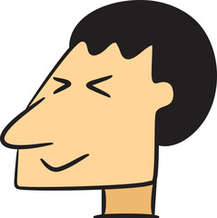 Man Avatar Cartoon Illustration
