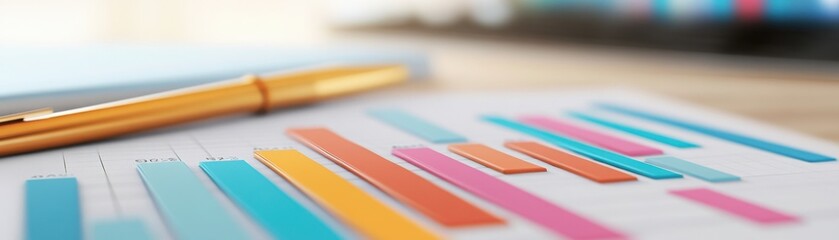 Colorful Data Visualization for Business Management