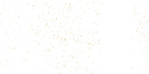 Abstract golden confetti falling down bokeh glitter and zigzag ribbon on transparent background. Design for holyday and celebration background. Vector illustration