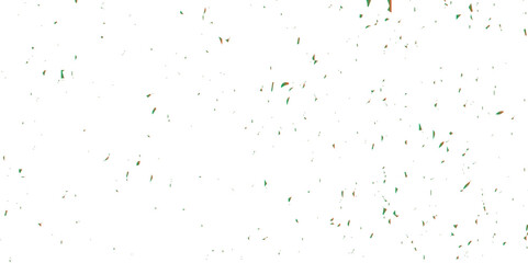 Silver shiny glitter sparkle confetti falling down on transparent background. Vector illustration.

