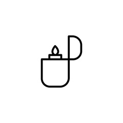 lighter line icon