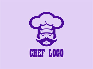 Professional Chef Vector Logo Master Chef Symbol with a Modern Touch, Elegant Logo with Creative Kitchen Artist Chef Hat