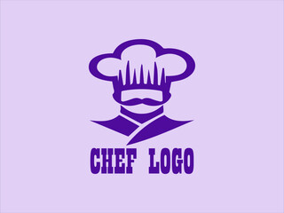 Professional Chef Vector Logo Master Chef Symbol with a Modern Touch, Elegant Logo with Creative Kitchen Artist Chef Hat