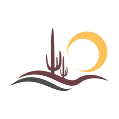 Cactus icon image design