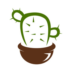 Cactus icon image design