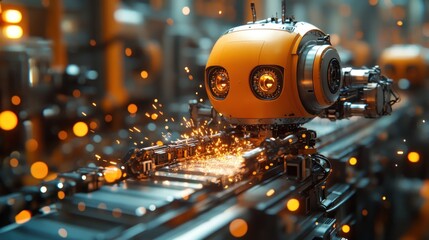 Robot in a Factory