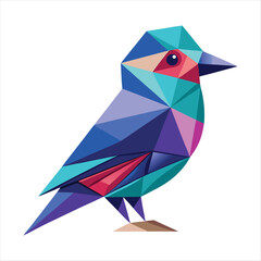 colorful birds vector art