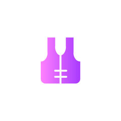 lifejacket gradient icon